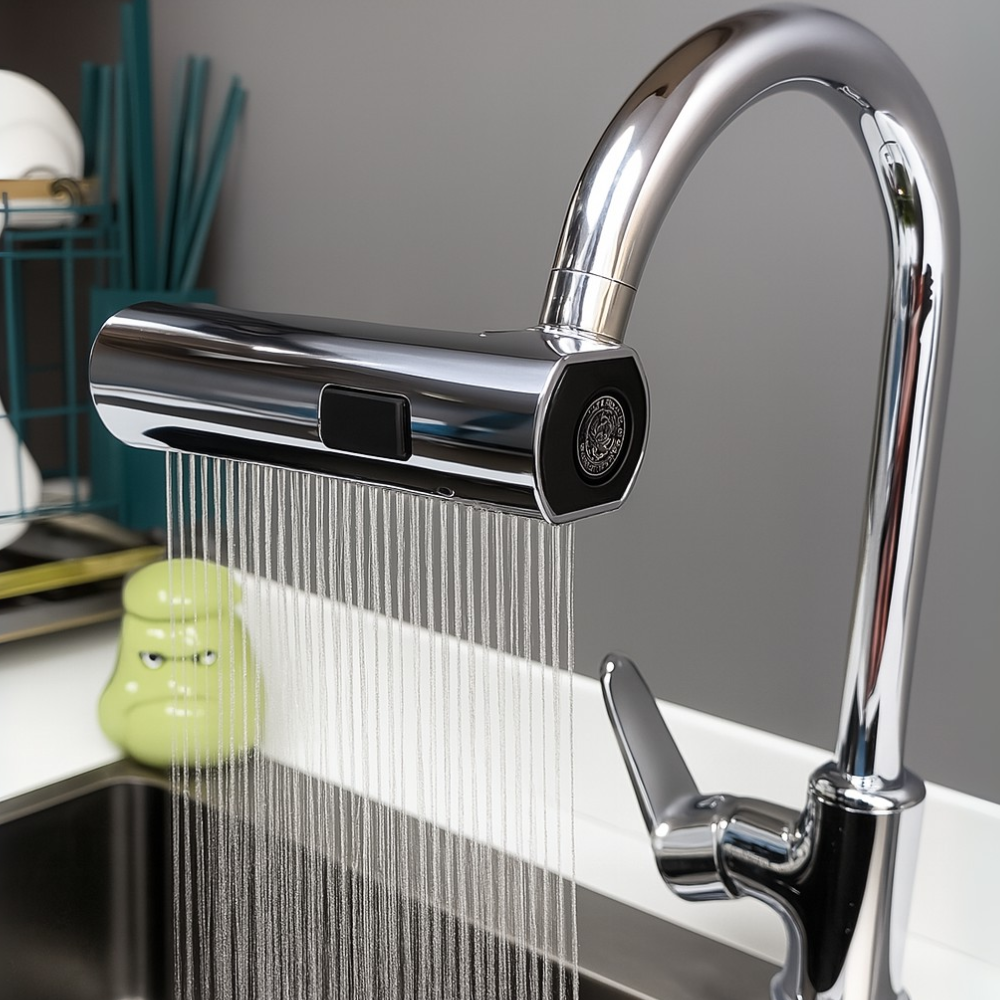 FlexiJet360 - Extension Robinet 360° 4-en-1