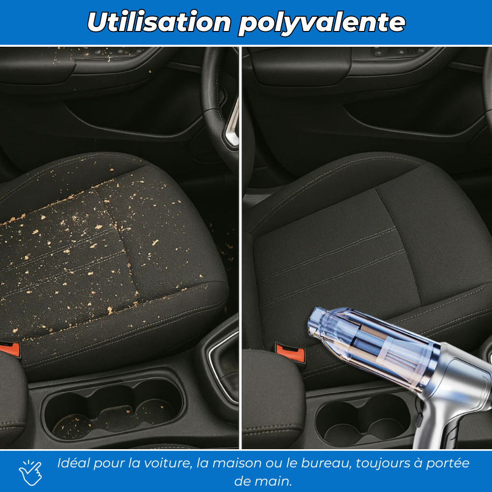 Aspirateur Voiture Sans Fil - C80 PRO