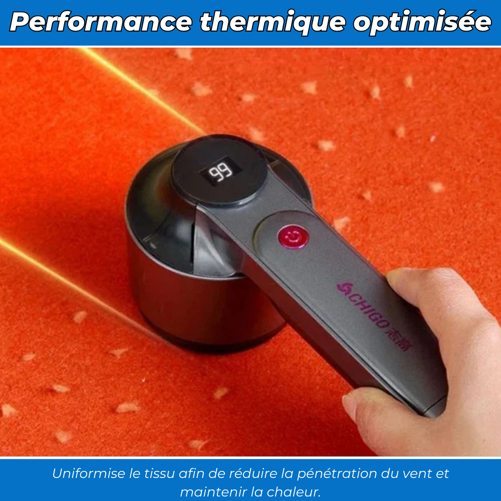 Rasoir anti-bouloche Pro rechargeable 2-en-1