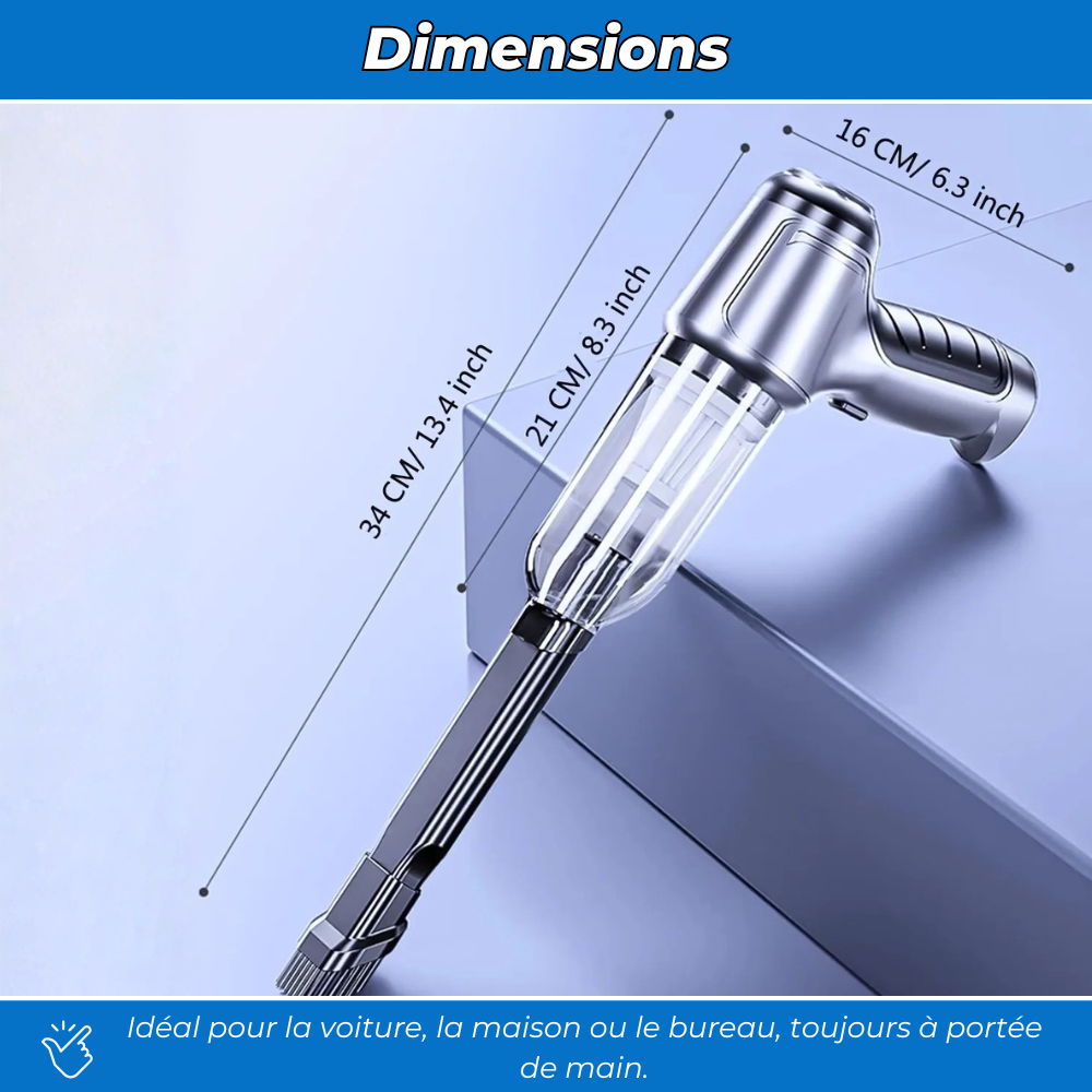 Aspirateur Voiture Sans Fil - C80 PRO