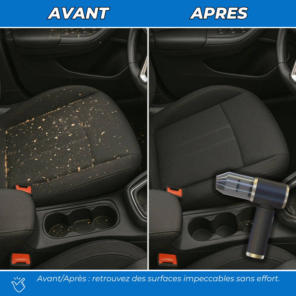 Aspirateur Voiture Sans Fil Puissant – C60 PRO