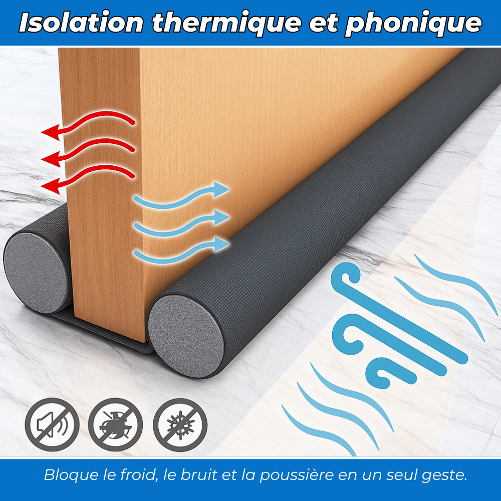 ISOPORTE - Bas de Porte Isolant Ajustable