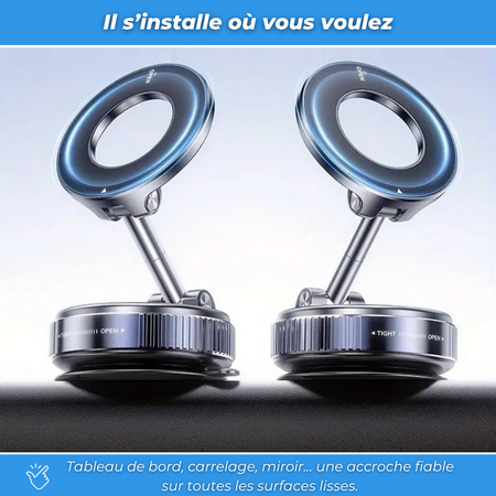 Support Téléphone Magnétique - Dernière Génération