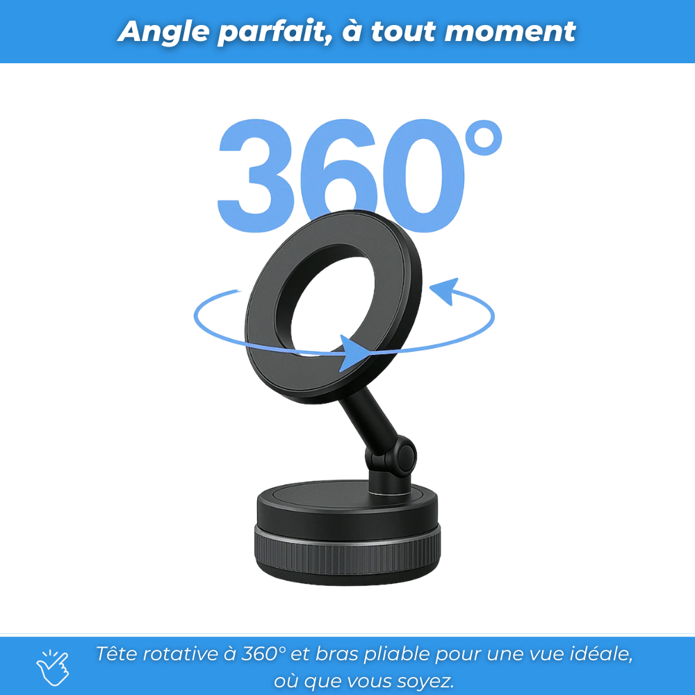 Support Téléphone Magnétique - Dernière Génération