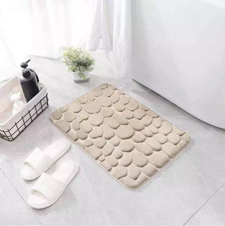 Tapis de bain - Doux, Absorbant, Lavable en machine