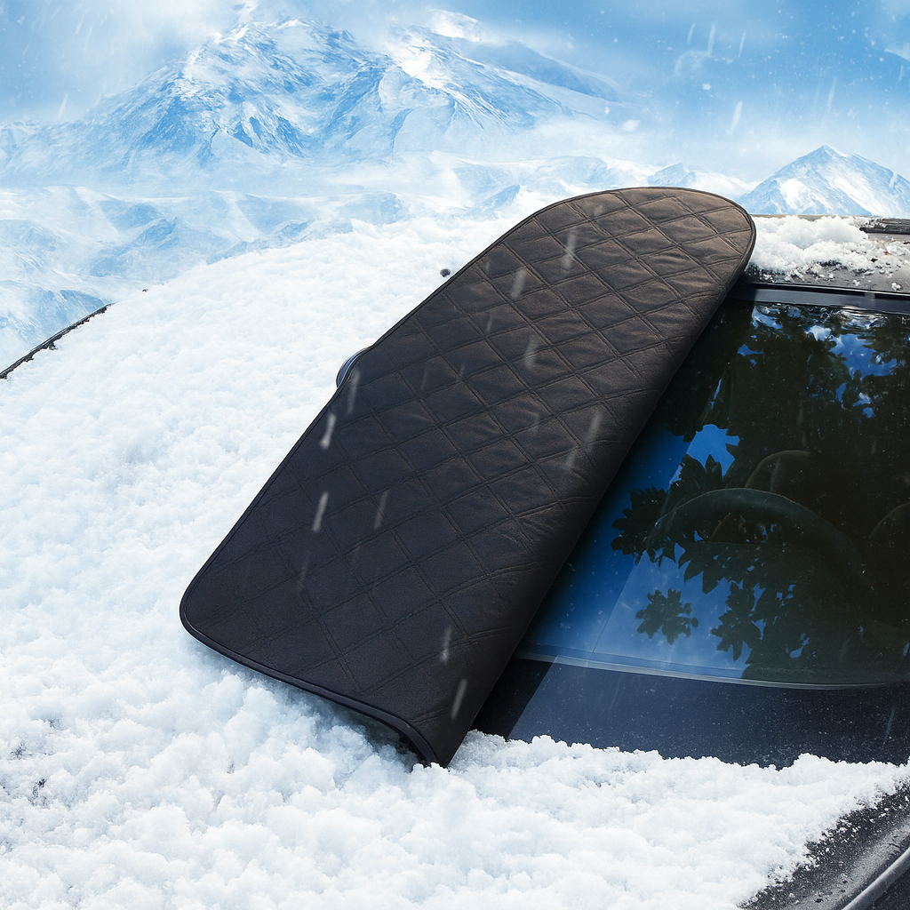 Protection pare-brise premium - Anti-neige, givre et soleil