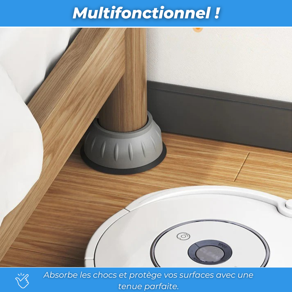 Coussineo - Patins anti-vibration ( lot de 4 pièces )