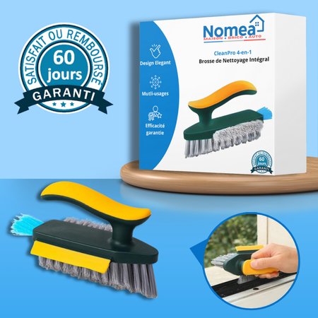 CleanPro 4-en-1  Brosse de Nettoyage Intégral