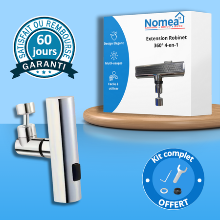 FlexiJet360 - Extension Robinet 360° 4-en-1