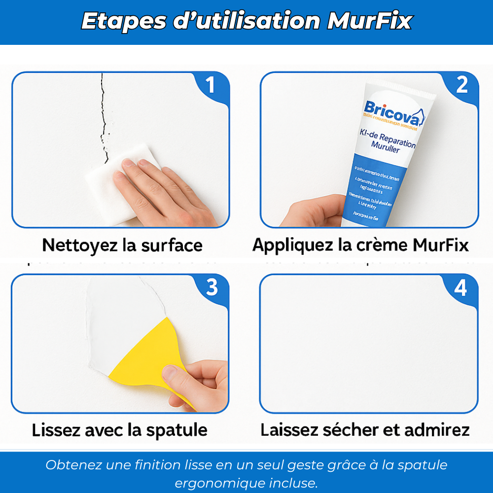 MurFix - Kit de réparation Murale