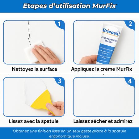 MurFix - Kit de réparation Murale